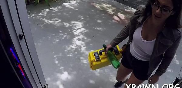 Spirited non-professional is fucking